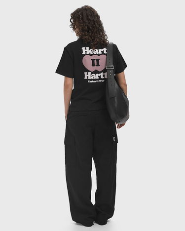Tričko Carhartt WIP Short Sleeve Heart II Hartt T-Shirt Čierna | I035259-89.XX, 2