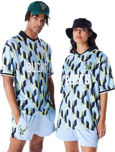 Dres New Era Milwaukee Bucks Patterned Soccer Jersey Rôznofarebný | 60565026-60565026, 4