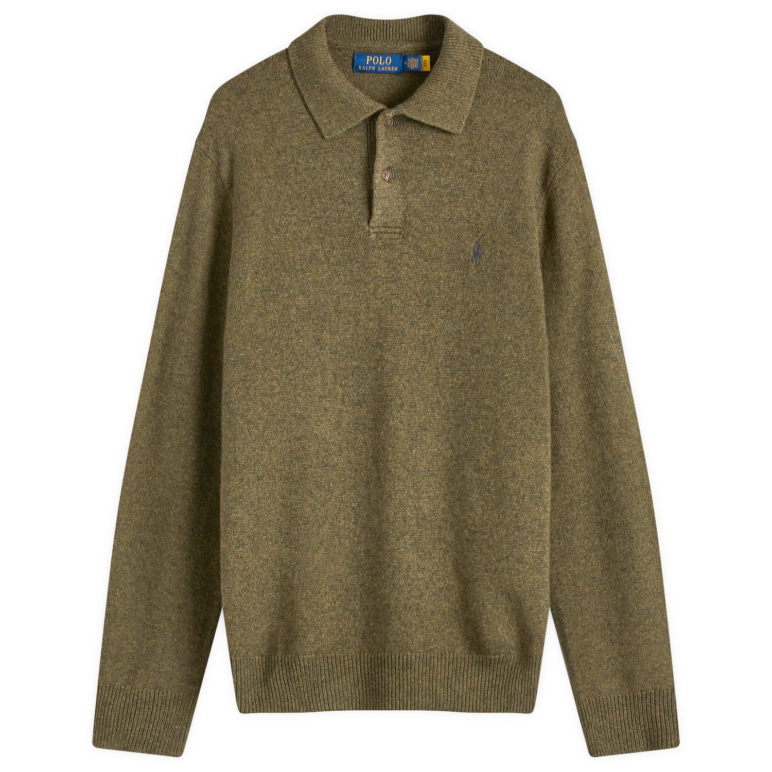 Sveter Polo by Ralph Lauren Polo Ralph Lauren Standard Fit Long Sleeve Knit Polo Zelené | 710955908002, 1