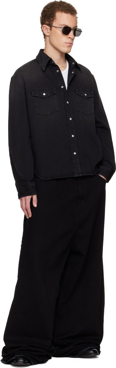 Košeľa Givenchy Classic Denim Shirt Čierna | BM616V5110001, 3