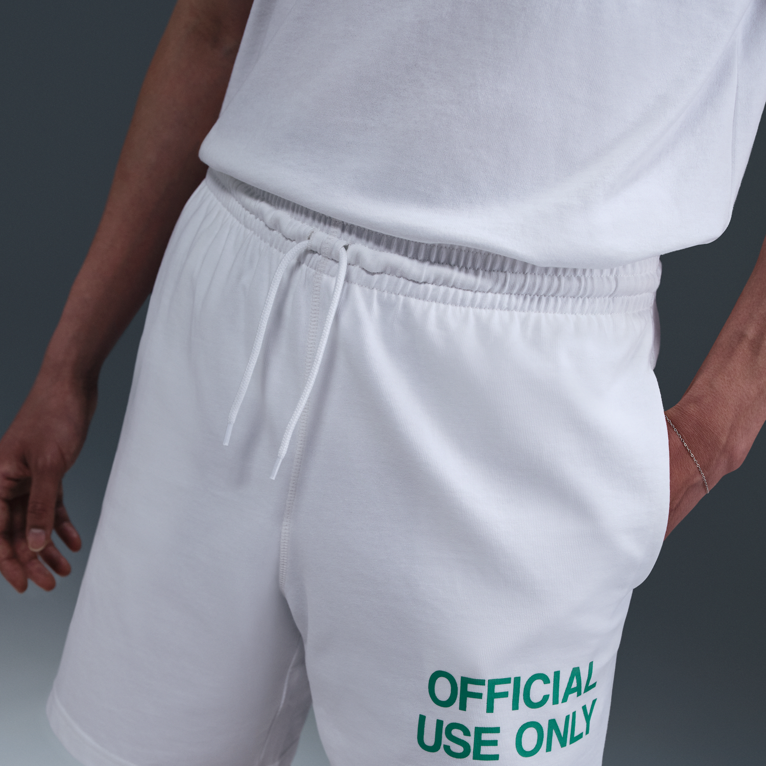 Šortky Nike Club Knit Shorts Biela | IB8413-100, 1