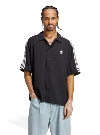 Košeľa adidas Originals Adicolor Classics Shirt Čierna | HS2074