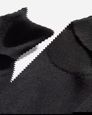 Sveter Maison Margiela Elbow Patch Turtleneck Sweater Čierna | SH0HA0006 900, 3