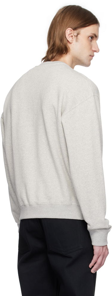 Sveter Jil Sander Jil Sander Embroidered Logo Sweatshirt Šedá | J47GU0128_J20010, 2