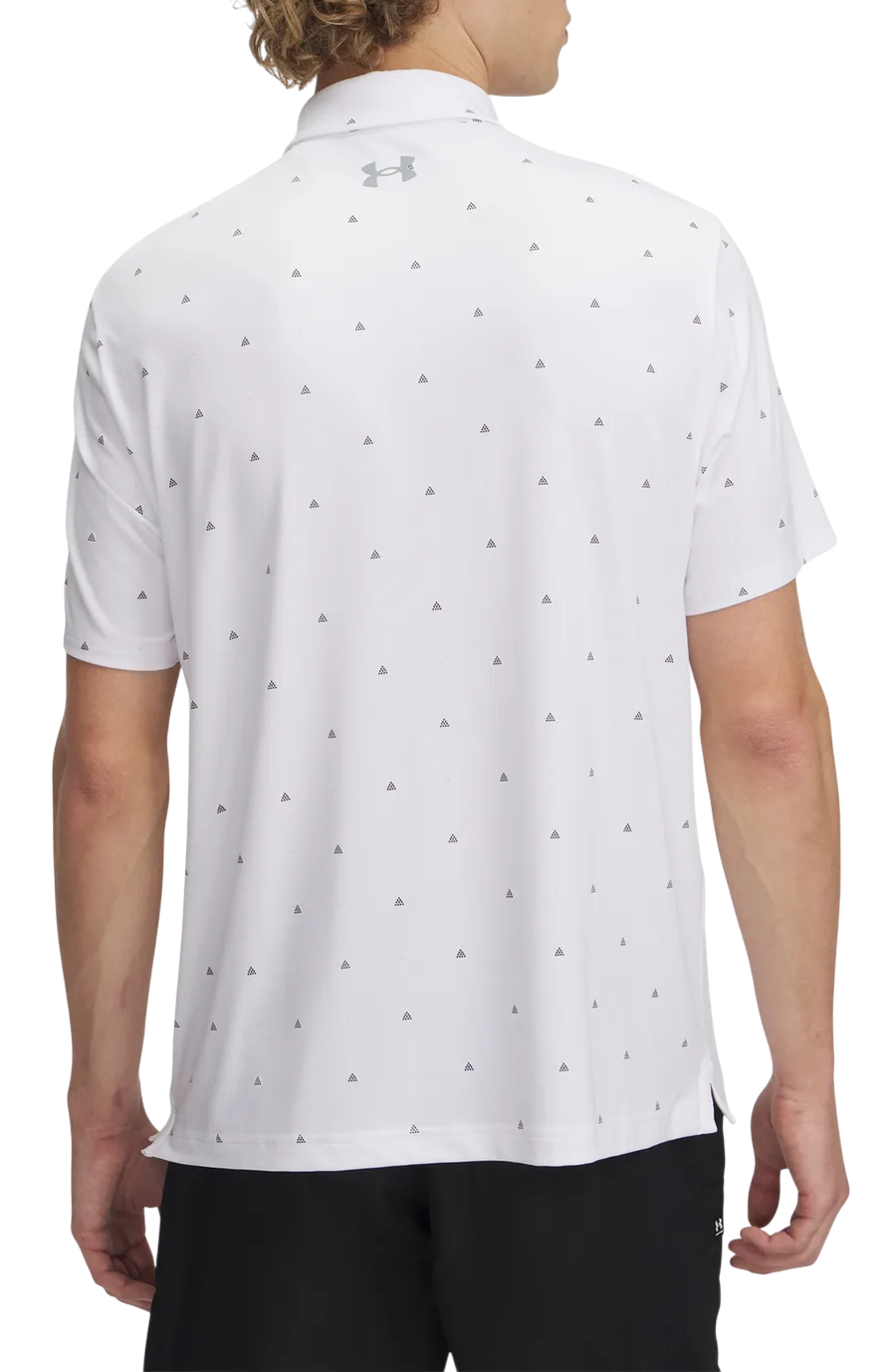 Polo tričko Under Armour Under Armour Playoff 3.0 Printed Polo Shirt Biela | 1378677-120, 1