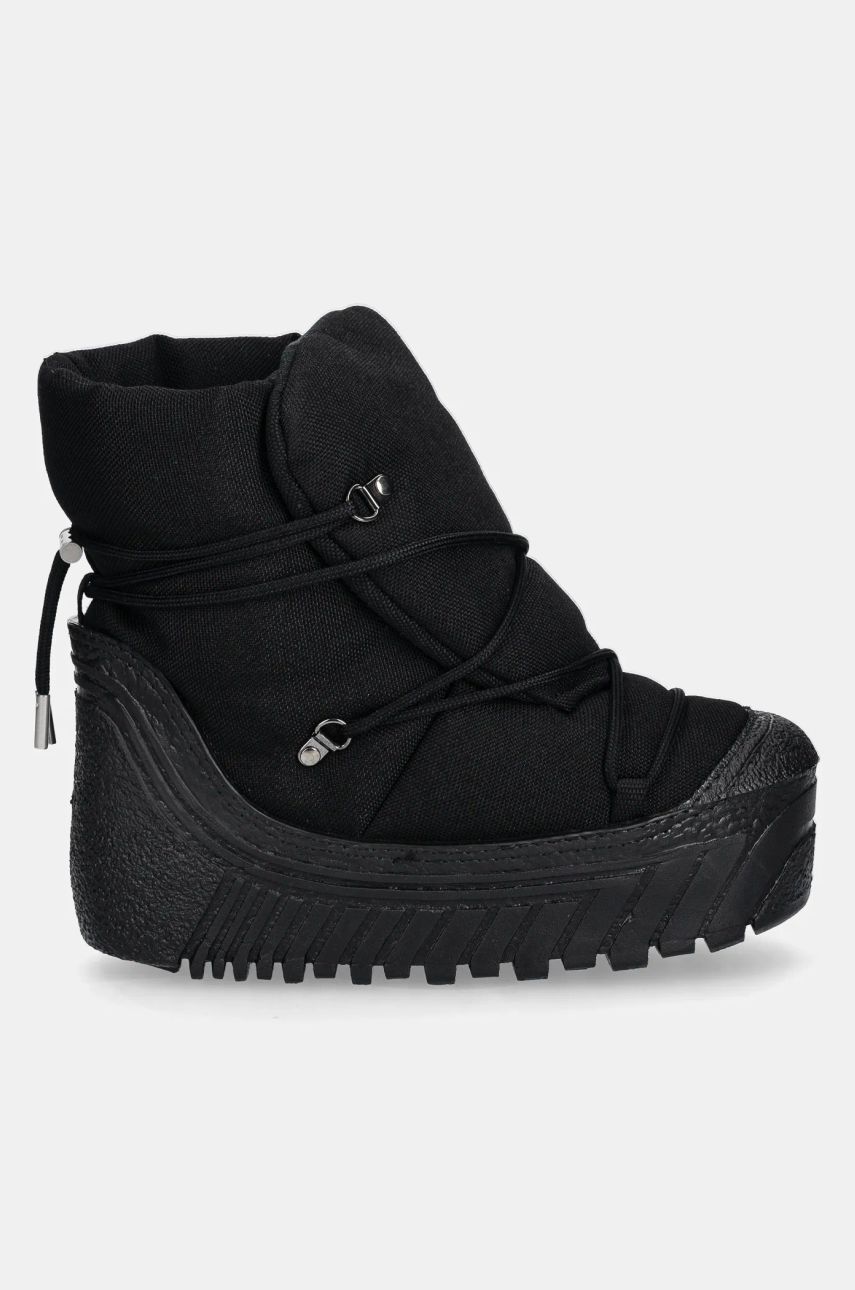 Tenisky a topánky HELIOT EMIL Black Platform Boots Čierna | AW23.17.023.BLK01, 1