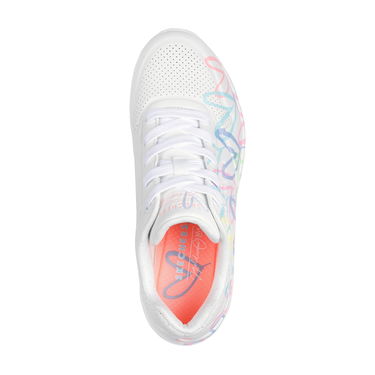 Tenisky a topánky Skechers Uno - Spread The Love Biela | 155507-WPTQ, 3