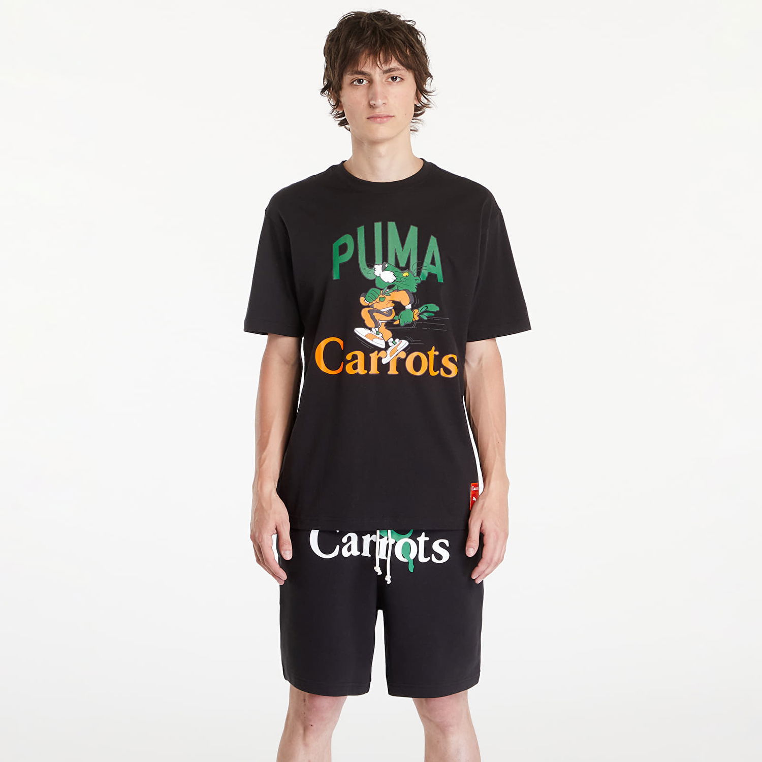 Tričko Puma Carrots x Graphic Tee Black Čierna | 62744301, 0