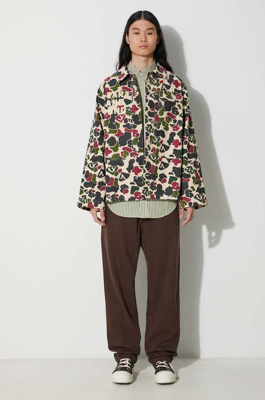 Košeľa BILLIONAIRE BOYS CLUB Billionaire Boys Club Duck Camo regular fit classic collar Shirt Rôznofarebný | B23423, 1