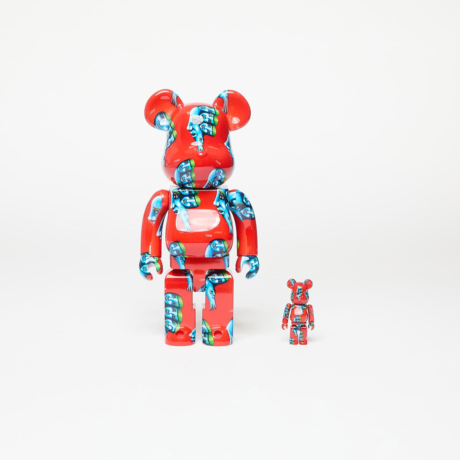 Zberateľské Medicom Toy BE@RBRICK Yoshimoto Kogyo Cookie 100% & 400% Set Red Rôznofarebný | 4530956613314, 0