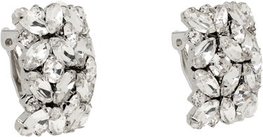 Náušnice VETEMENTS Crystal Clip Earrings Metalická | UA66EA100S, 1