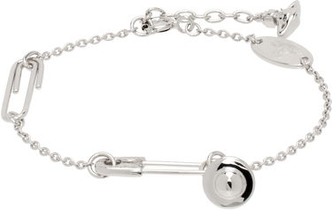 Náramok Vivienne Westwood Vivienne Westwood Safety Pin Chain Bracelet Metalická | 6102023T-01P019-, 0