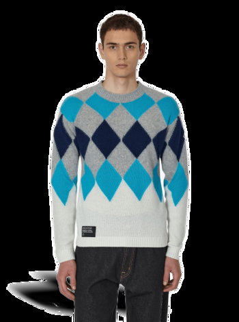 Moncler FRGMT Argyle Wool and Cashmere Sweater 9C00001M1127 P07