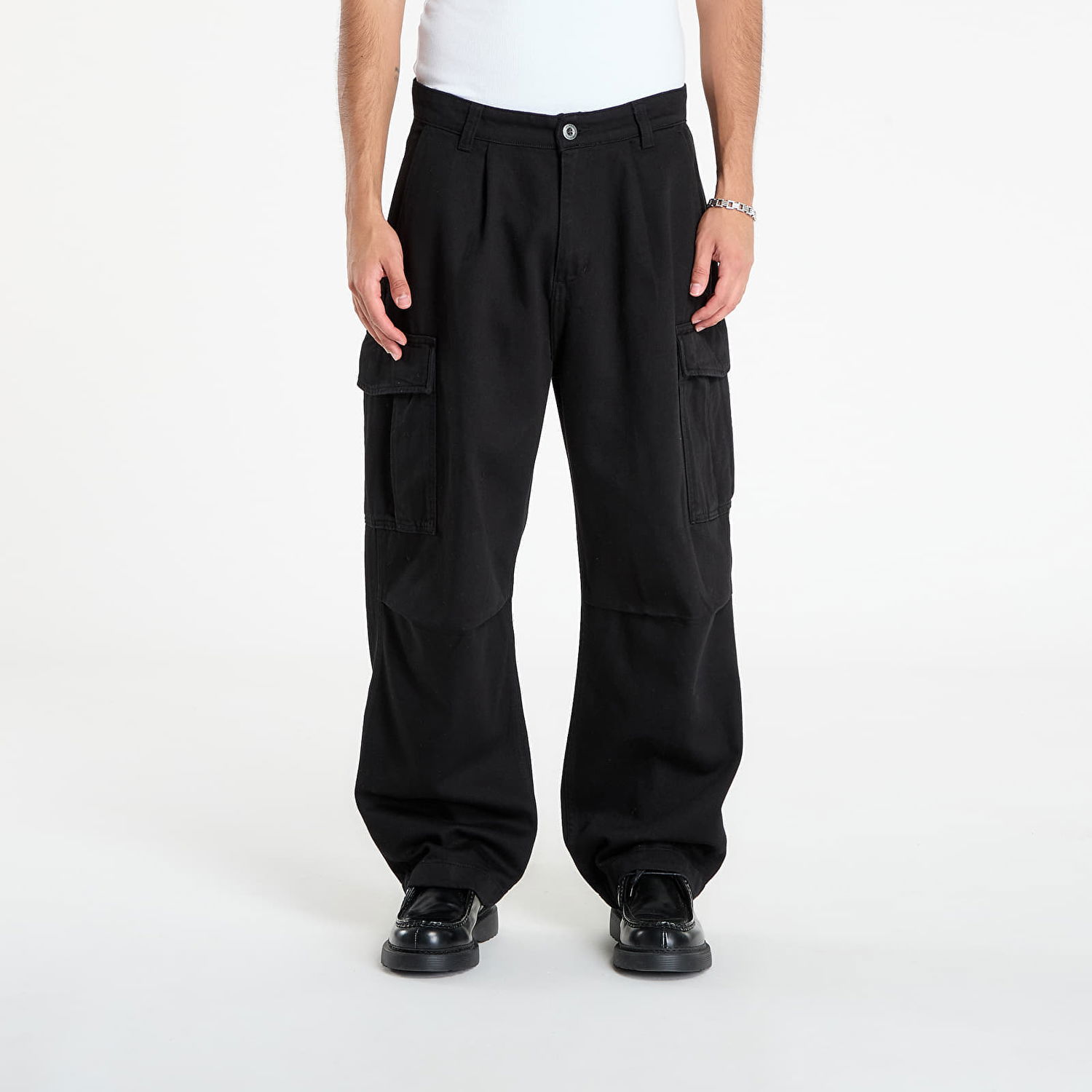 Cargo nohavice Alpha Industries Aircraft Loose Cargo Pants Čierna | 146200-03, 0