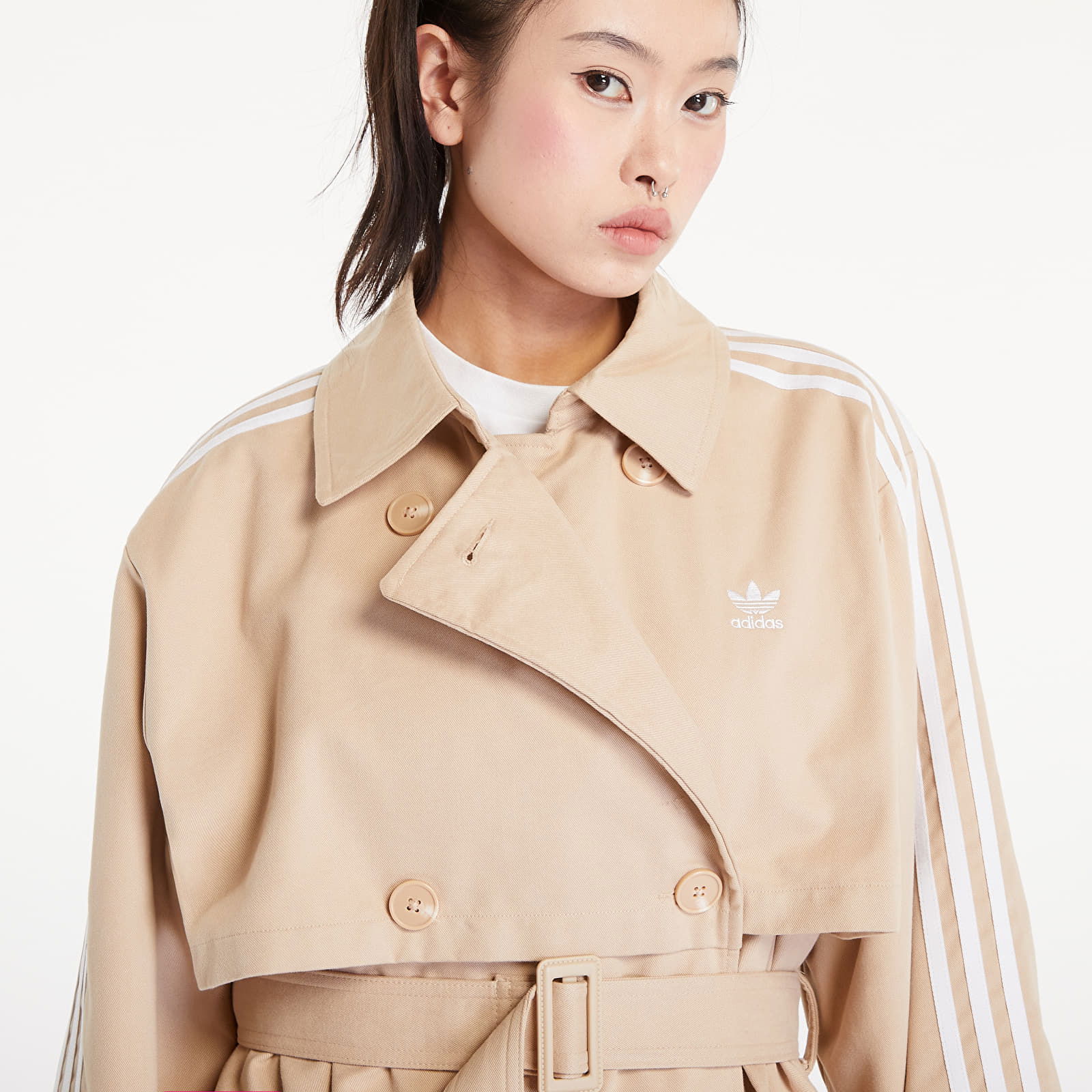 Trench Coat Twill Magic Beige W