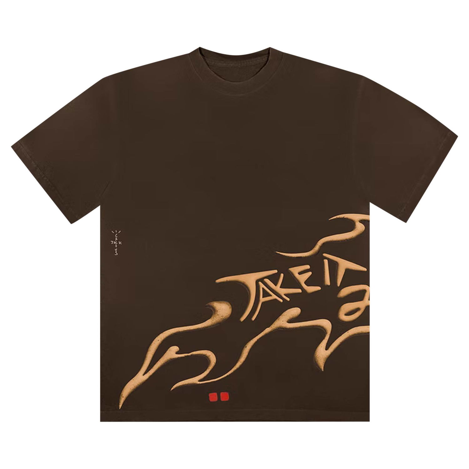 Tričko Cactus Jack by Travis Scott 2 The Max Tee Hnedá | CJAM SS01 BROW, 1