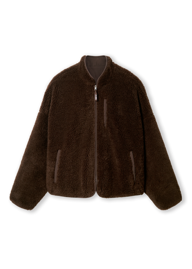 Bunda AXEL ARIGATO Alvin Armstrong Fleece Zip-Up Jacket Hnedá | A4020001, 0