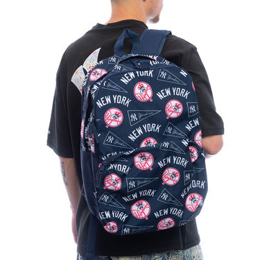 Batoh New Era New Era MLB Stadium Printed Backpack NY Yankees Navy | 60667089, 0