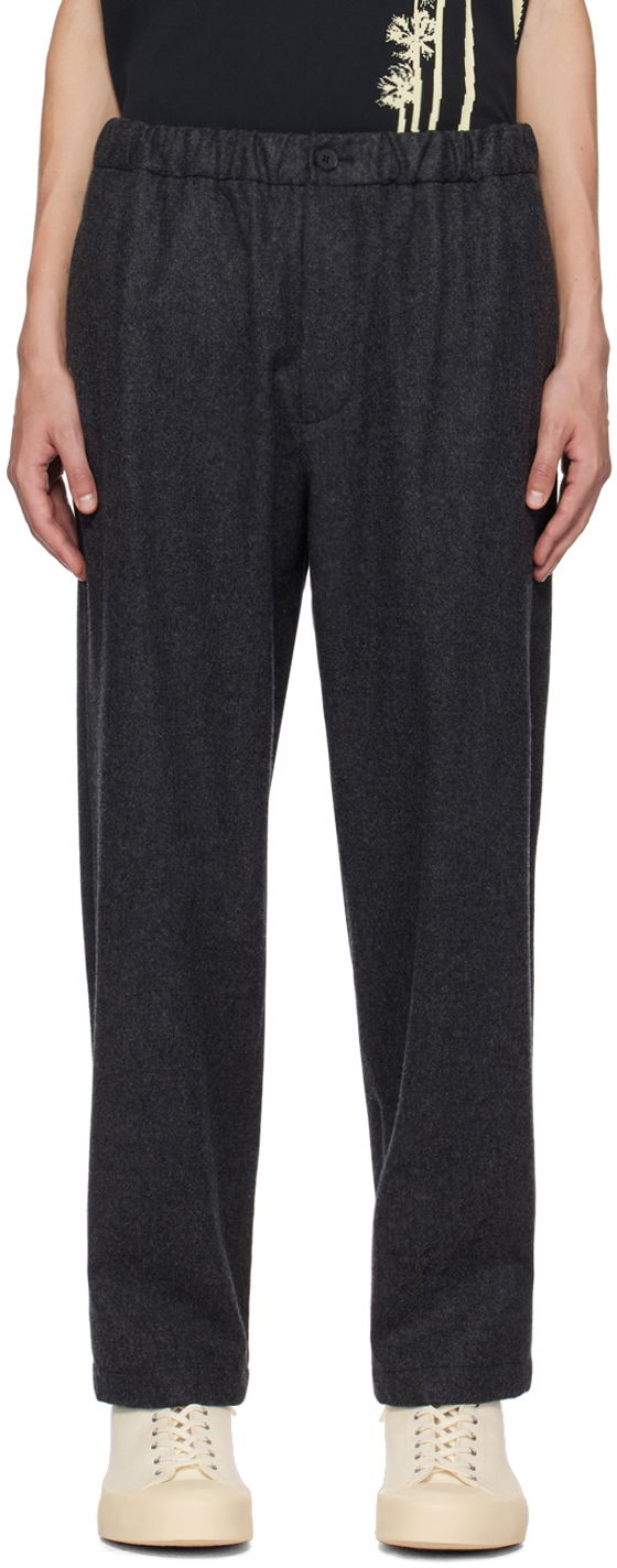 Nohavice Jil Sander Cropped Trousers Šedá | J47KA0016_J40119, 0