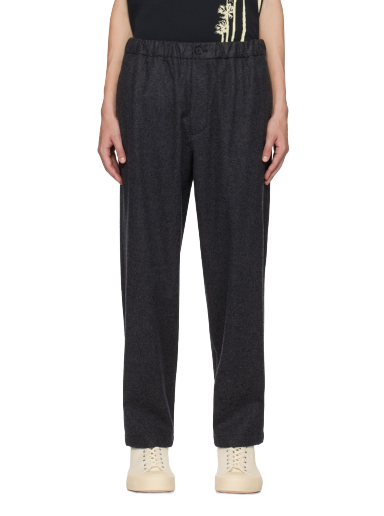 Nohavice Jil Sander Cropped Trousers Šedá | J47KA0016_J40119