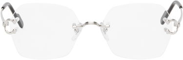 Slnečné okuliare Cartier Cartier 'Signature C de Cartier' Rimless Glasses Metalická | CT0564O-002, 0
