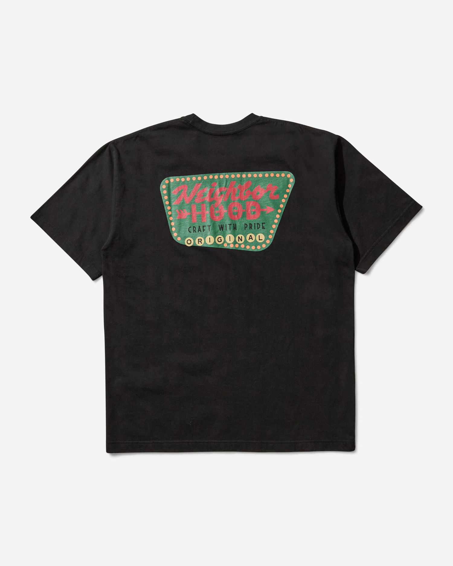 Tričko Neighborhood NH 251 Spot SS-9 Graphic T-Shirt Čierna | 251PCNH-ST14S BLACK, 0
