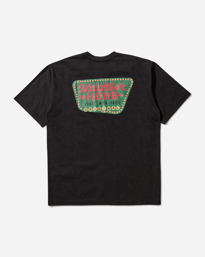 Tričko Neighborhood NH 251 Spot SS-9 Graphic T-Shirt Čierna | 251PCNH-ST14S BLACK
