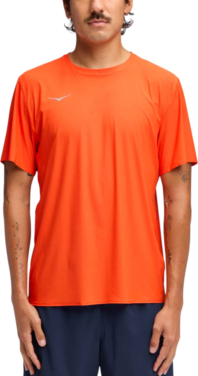 Tričko Hoka One One Airolite 2.0 Short Sleeve T-Shirt Oranžová | 1175771-lva