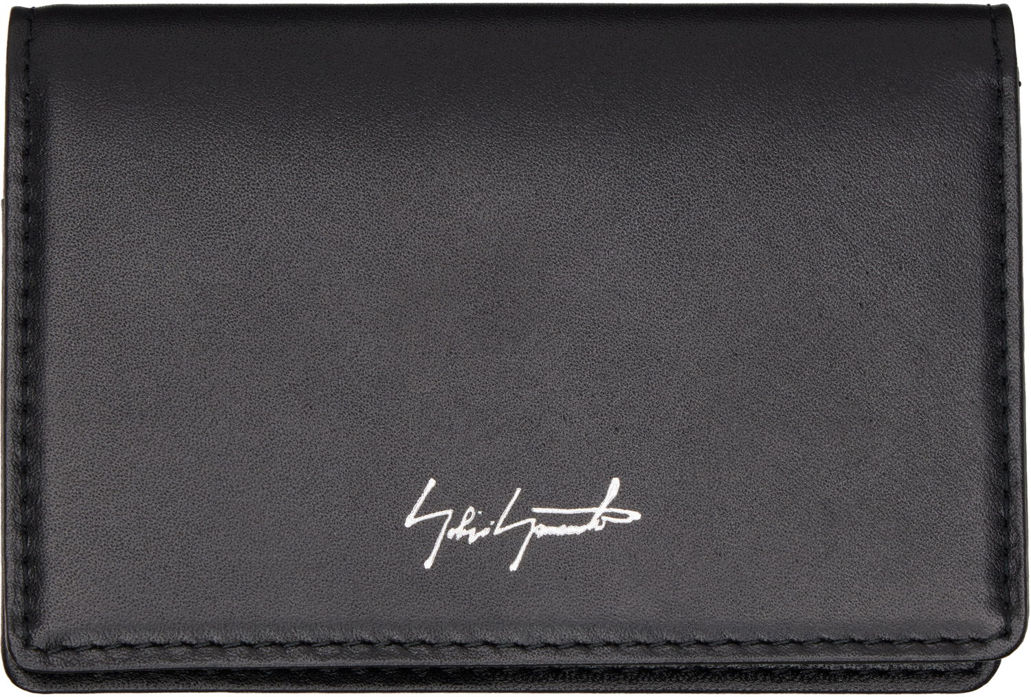 Peňaženka Yohji Yamamoto Yohji Yamamoto Leather Card Holder Čierna | DA-A94-793, 0