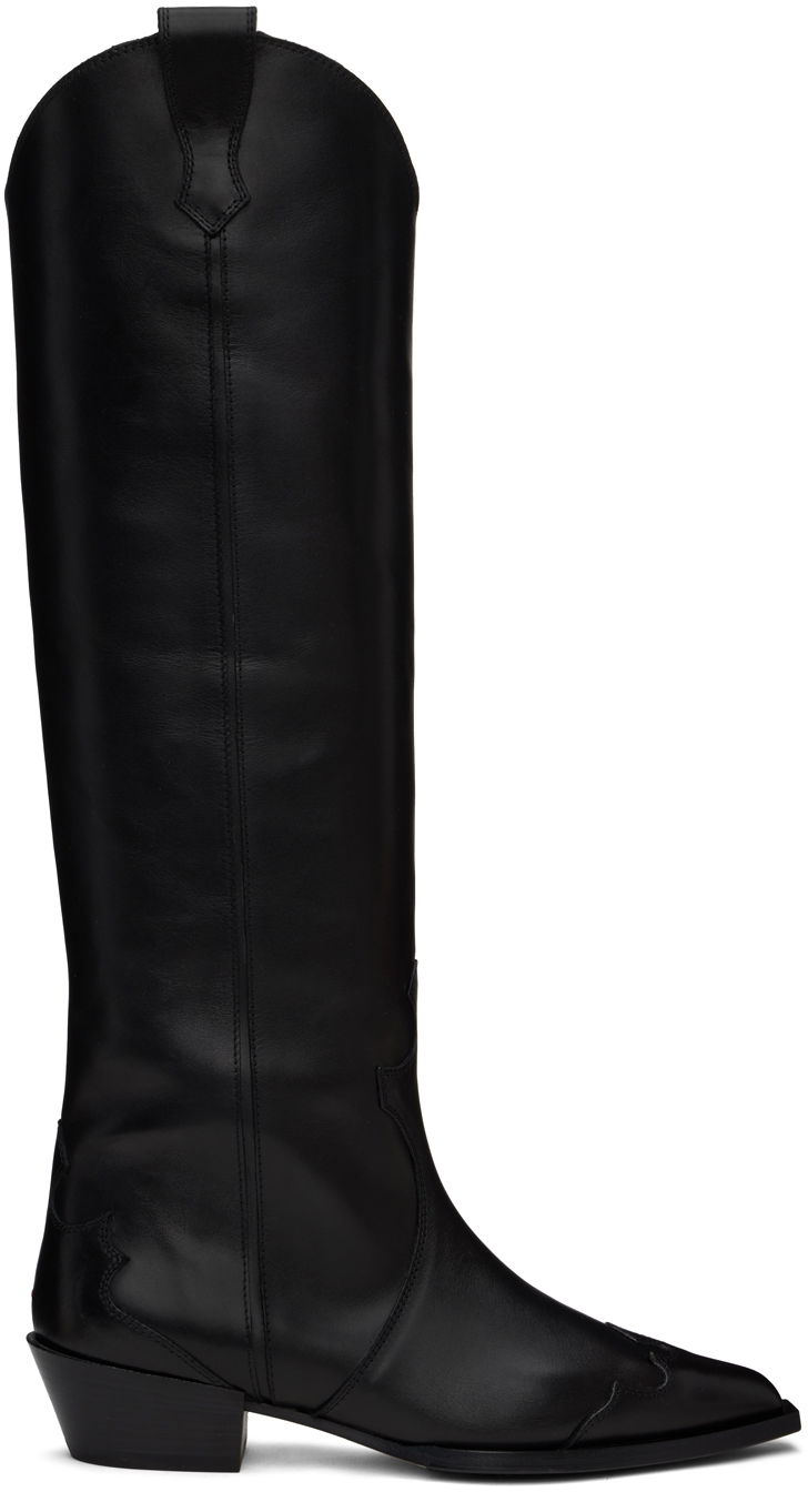 Oblečenie Aeyde Aeyde Aruna Tall Cowboy Boots Čierna | A11-KB-ARUP40CH-223-800-001, 0