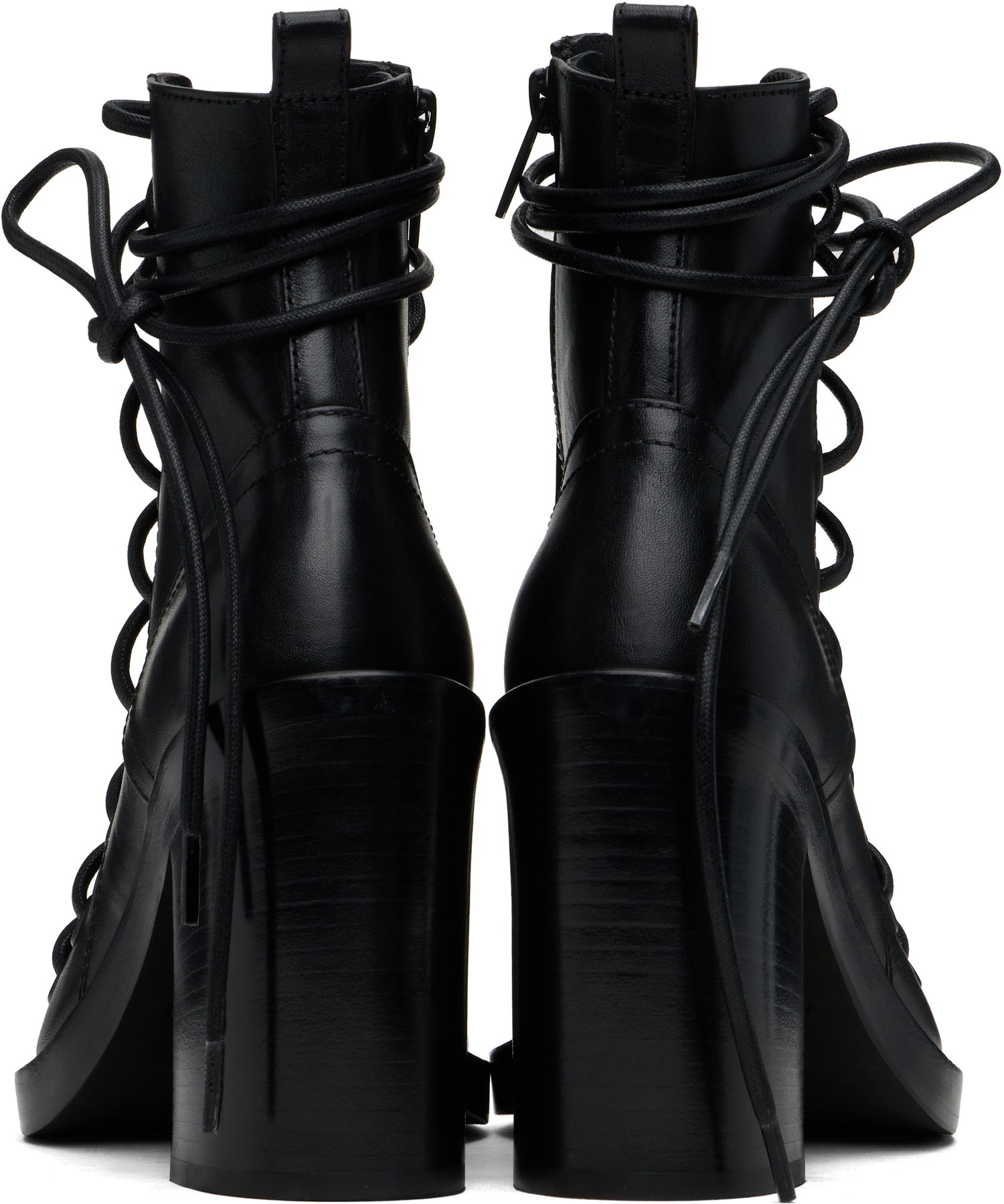Oblečenie Ann Demeulemeester Ann Demeulemeester Bernardina Lace-Up Heeled Sandals Čierna | CO00-W-S06-LT160-099, 1