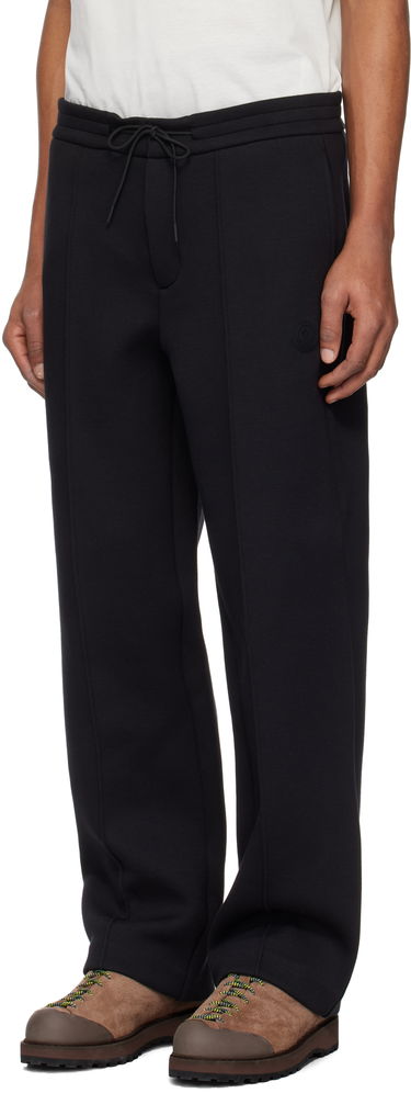 Tepláky Moncler Moncler Logo Patch Cotton & Neoprene Sweatpants Čierna | K10918H0000389ATP, 3
