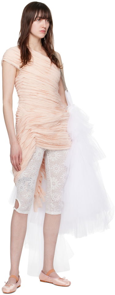 Šaty Collina Strada Collina Strada Whirl Draped Minidress Ružová | XX4008, 3