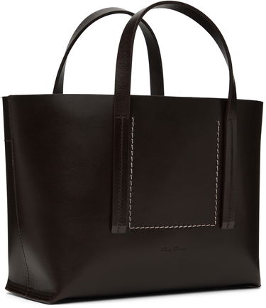 Tote bag Rick Owens Rick Owens Hollywood Mini Shopper Tote Čierna | RA01E0664 LGEL, 4