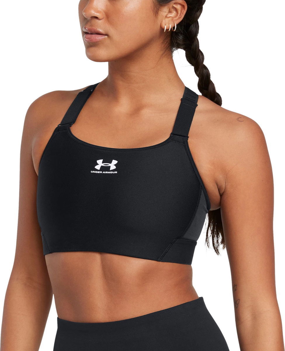 Podprsenka Under Armour Sports Bra HeatGear High Support Čierna | 1379195-002, 0