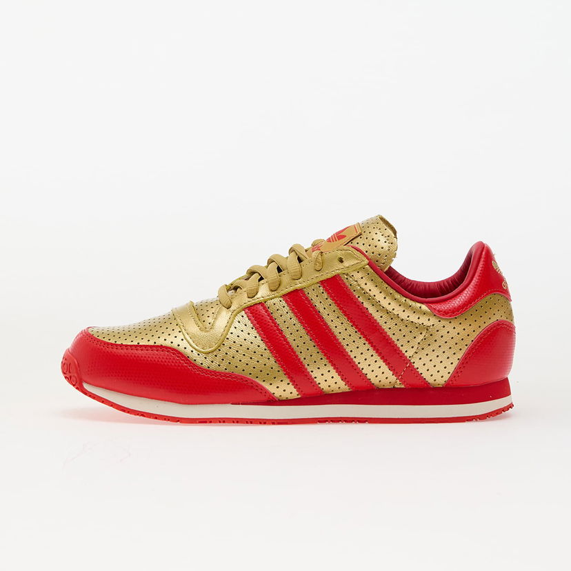 Tenisky a topánky adidas Originals Galaxy OG Gold Met./ Red/ Off White Metalická | JR5695