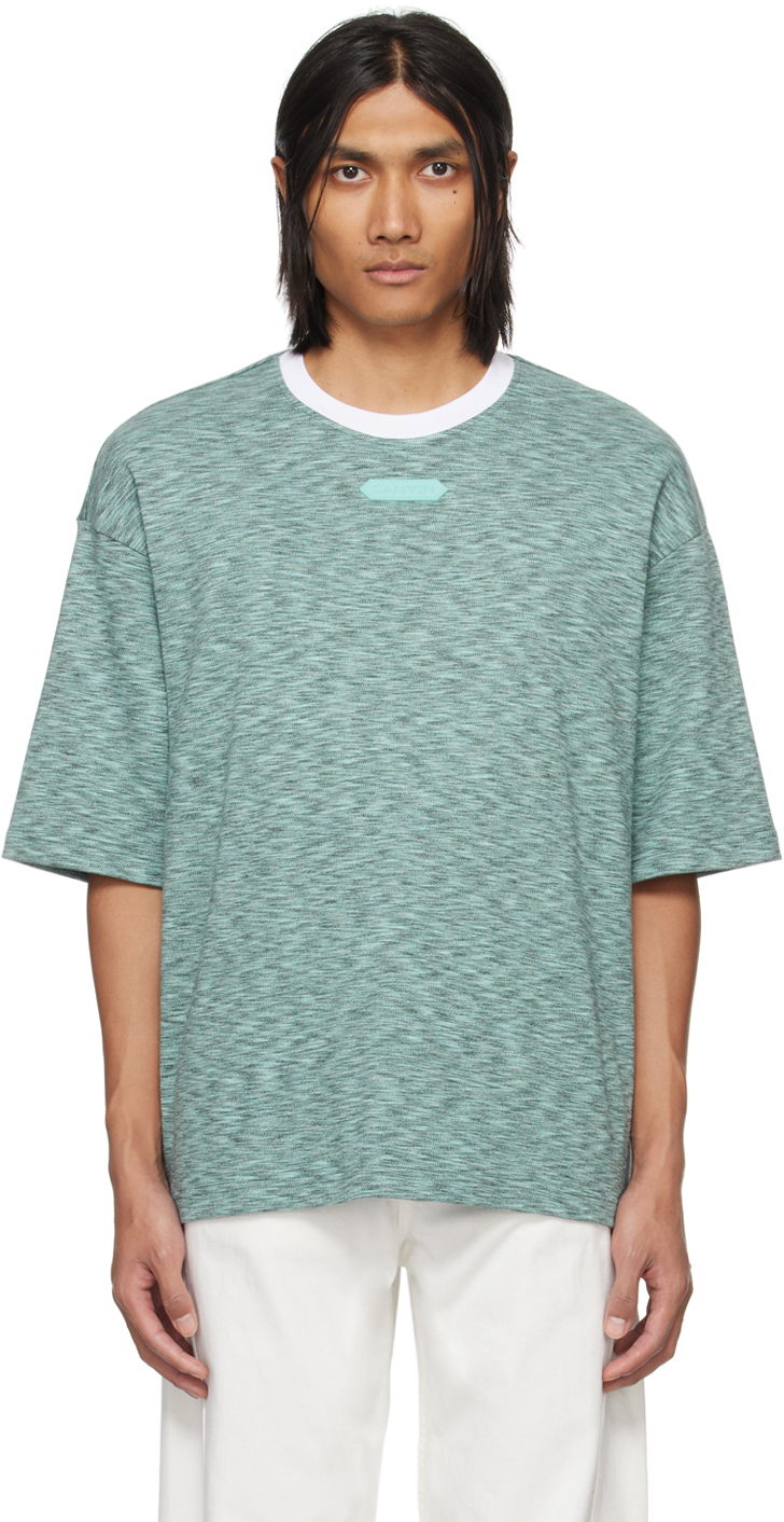 Tričko LANVIN Patch T-Shirt Modrá | RM-TS0026-J098-P24, 0