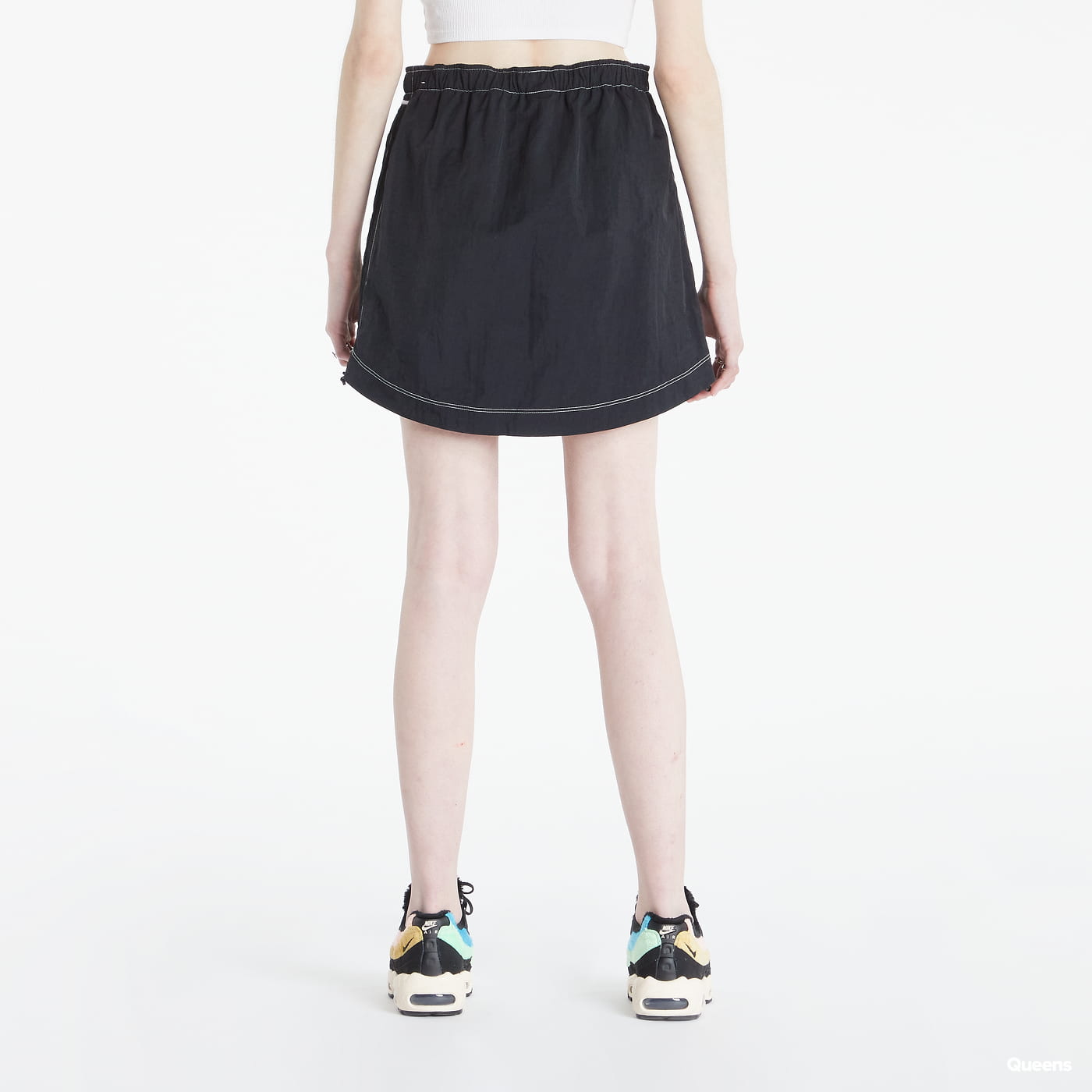 Sukňa Nike Swoosh Woven High-Rise Skirt Čierna | DM6199-010, 1