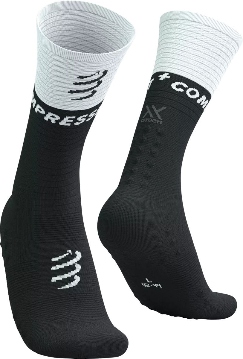 Ponožky Compressport Mid Compression Socks V2.0 Socks Čierna | sqtu3549002
