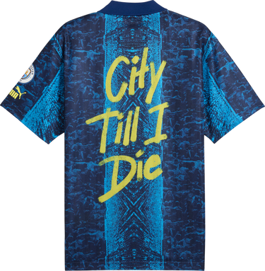 Dres Puma Manchester City Retro Graphic Print Jersey Rôznofarebný | 779126-75, 1