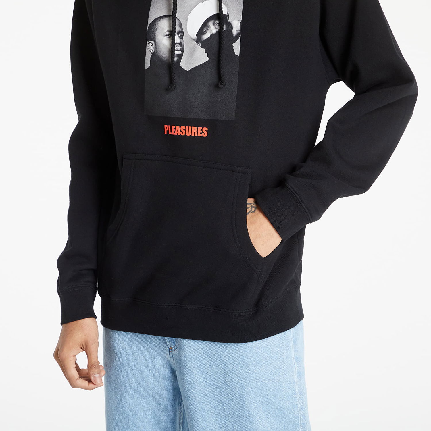 Mikina Pleasures Vocabulary Hoody Čierna | P22SP060 Black, 1