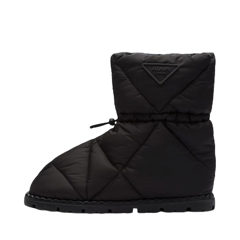 Tenisky a topánky Prada Quilted Booties Black Nylon Čierna | 2UE019_3LGO_F0002_F_G000