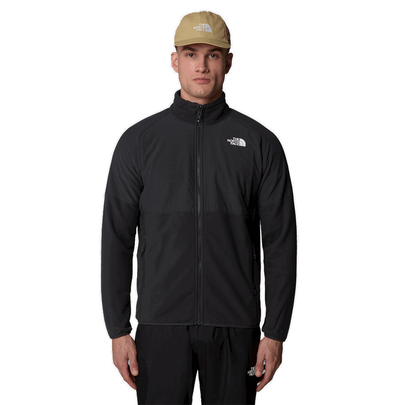 Bunda The North Face Glacier Heavyweight Full-Zip Fleece Jacket Čierna | NF0A89JGU8M1