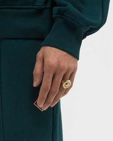 Prsteň Casablanca Sports Medallion Ring Metalická | APS25-JW-174-01, 1