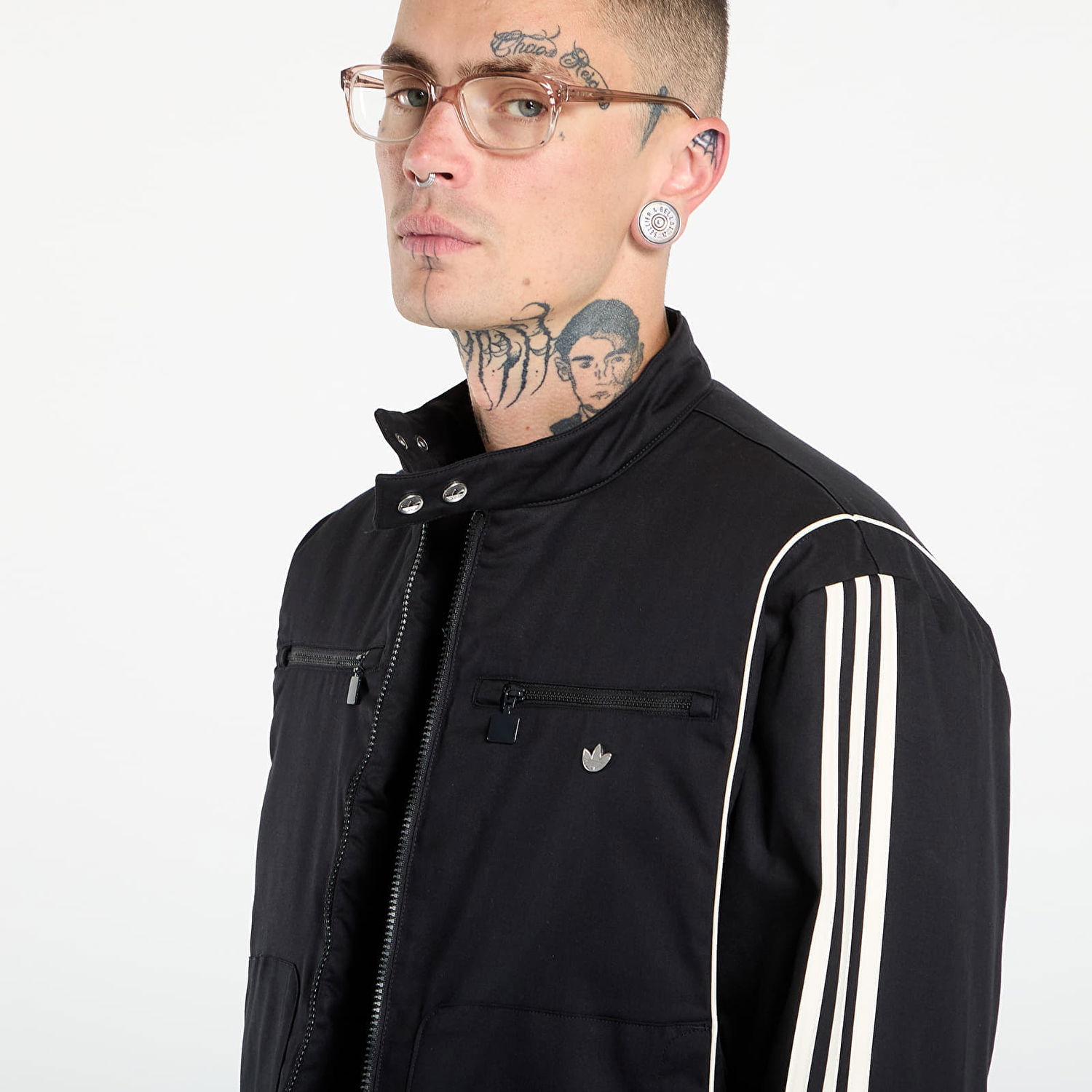 Bunda adidas Originals Premium Waxed Jacket Čierna | JV7620, 1
