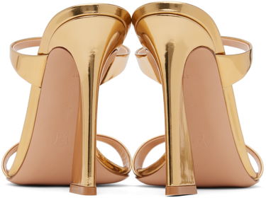 Tenisky a topánky Gianvito Rossi Aura Heeled Sandals Metalická | G17330.15RIC.MET, 1