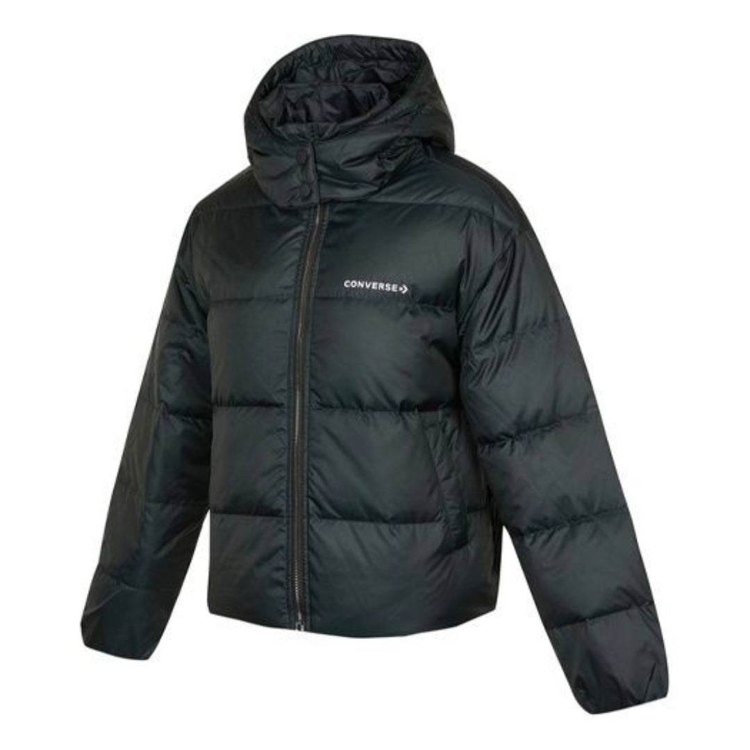 Prešívaná bunda Converse Short Down Jacket Zelené | 10021998-A01, 0