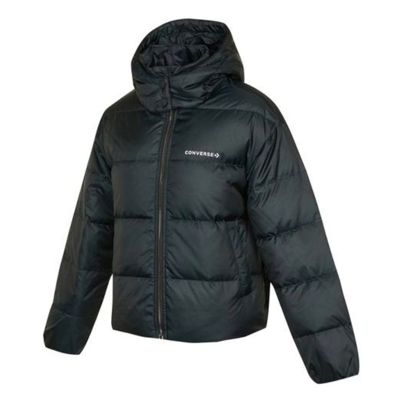 Prešívaná bunda Converse Short Down Jacket Zelené | 10021998-A01