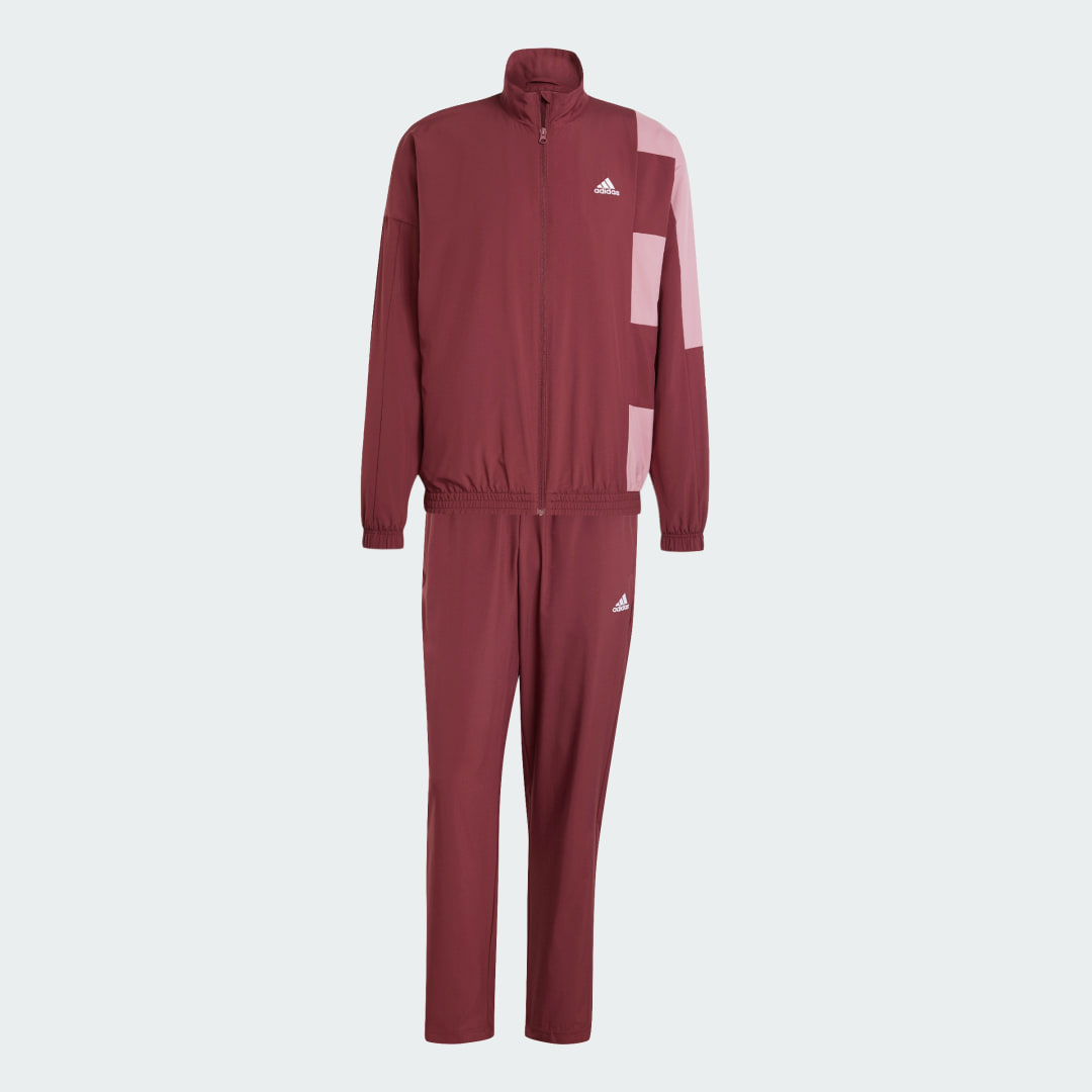 Súprava adidas Performance Sportswear Colorblock Tracksuit Vínová | IY6675, 1