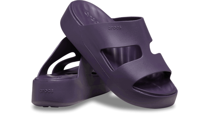 Getaway Platform H-Strap Sandals Dark Iris